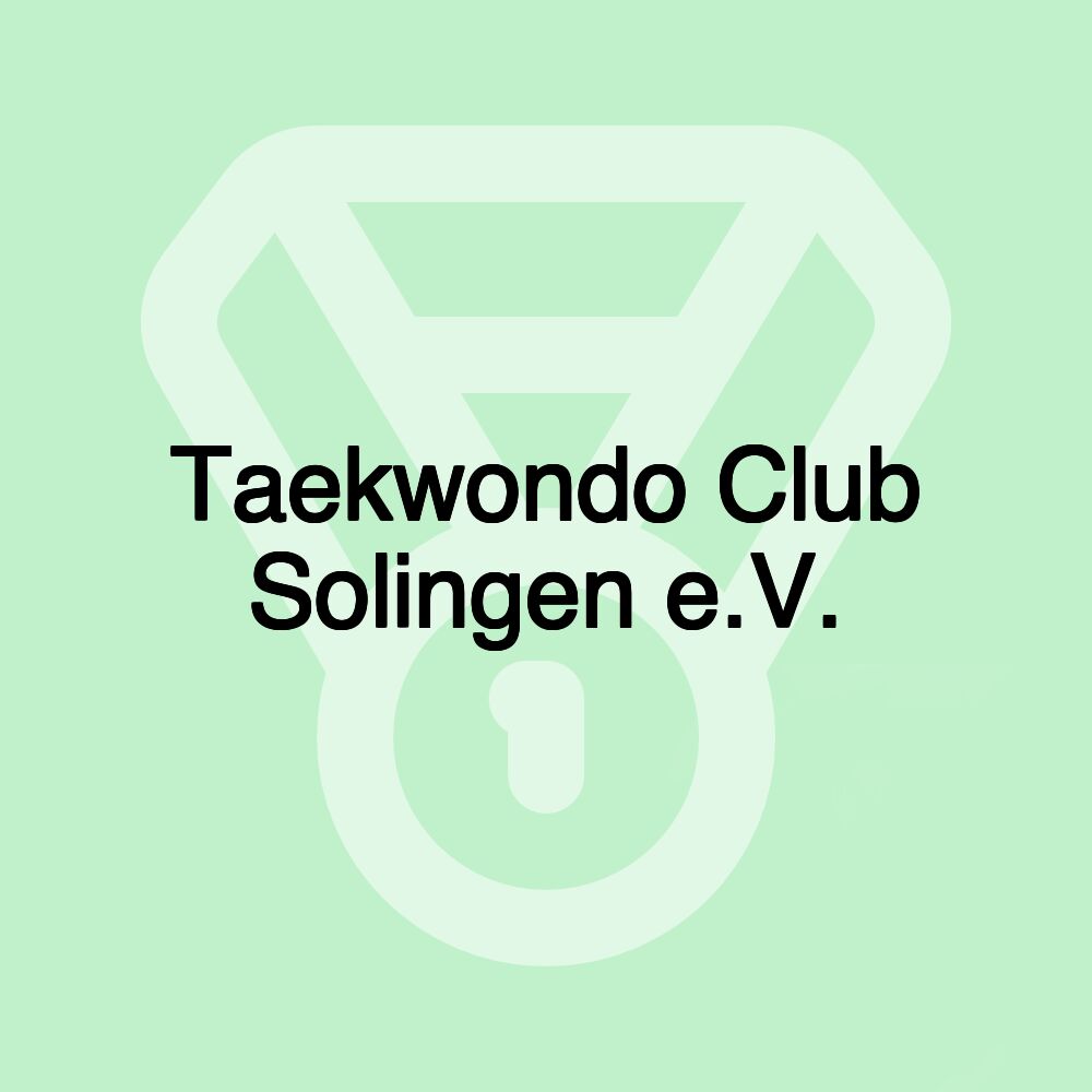 Taekwondo Club Solingen e.V.