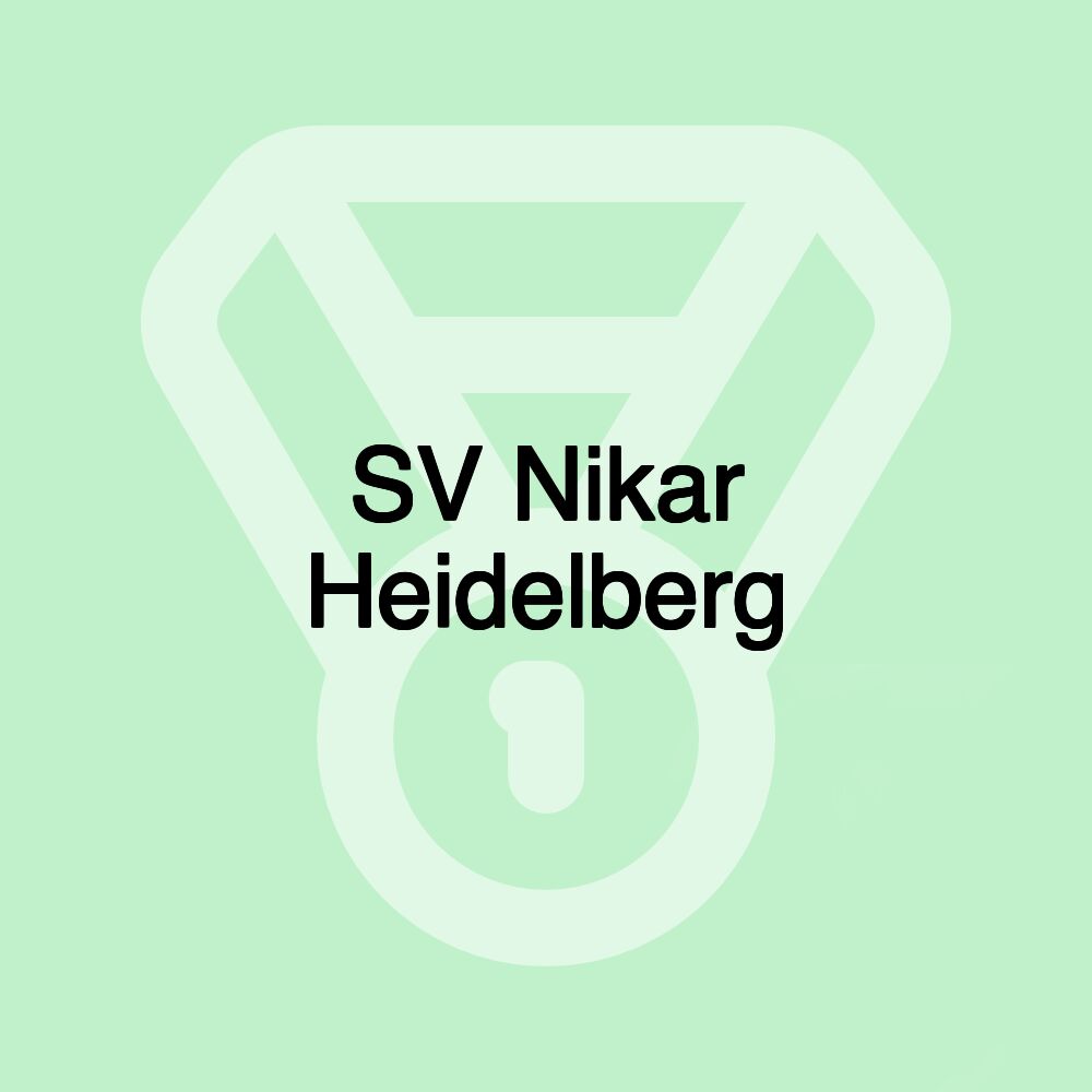SV Nikar Heidelberg SV Nikar Heidelberg