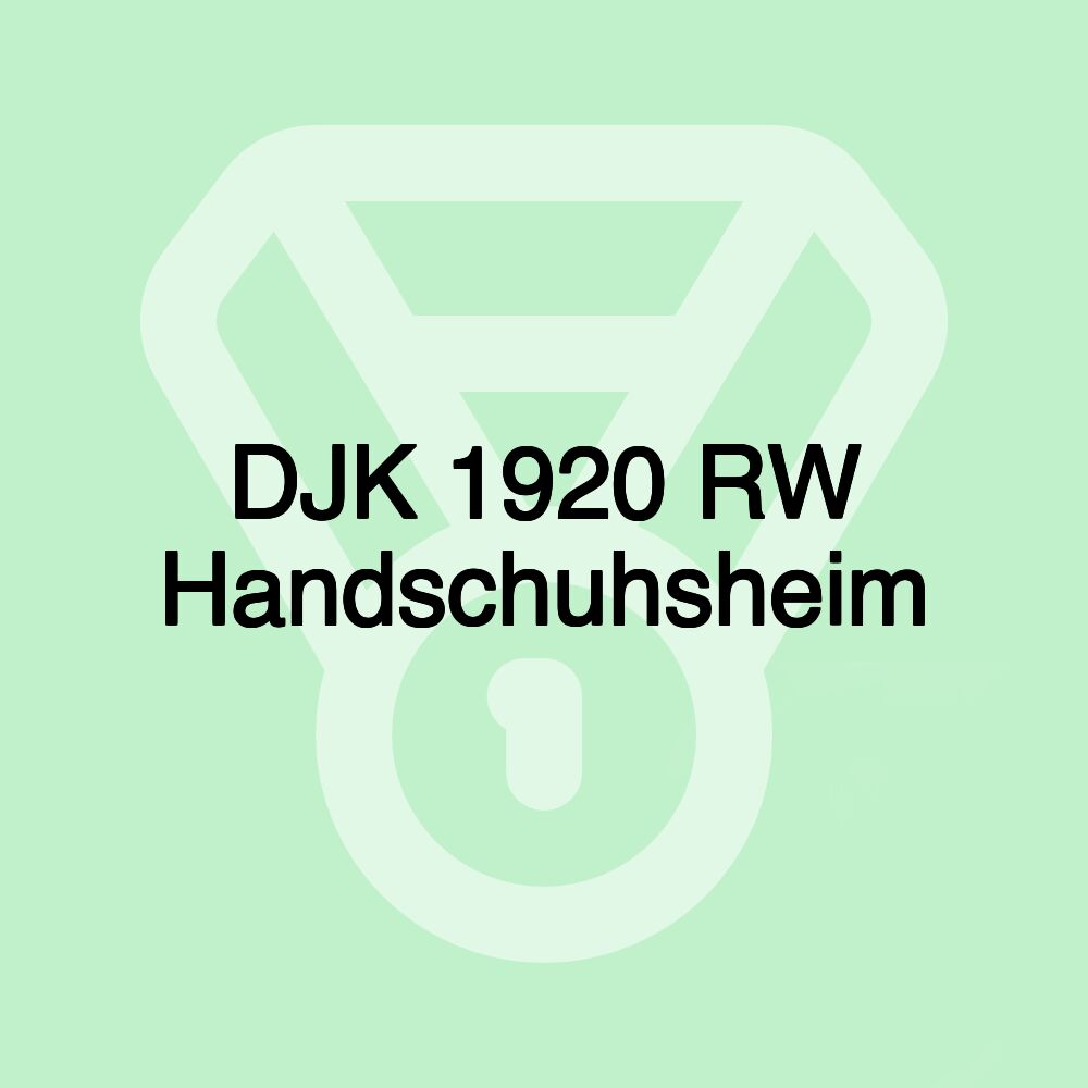 DJK 1920 RW Handschuhsheim DJK 1920 RW Handschuhsheim
