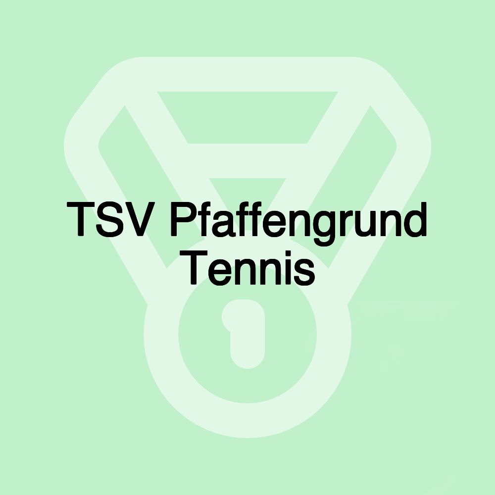 TSV Pfaffengrund Tennis TSV Pfaffengrund Tennis