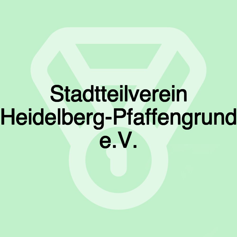 Stadtteilverein Heidelberg-Pfaffengrund e.V.