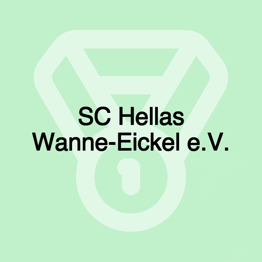 SC Hellas Wanne-Eickel e.V. SC Hellas Wanne-Eickel e.V.