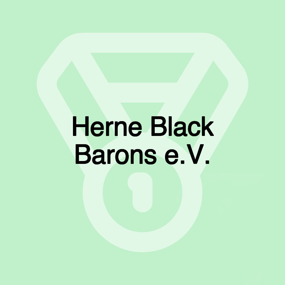 Herne Black Barons e.V. Herne Black Barons e.V.