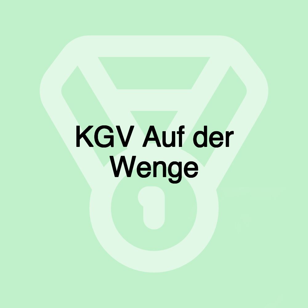 KGV Auf der Wenge