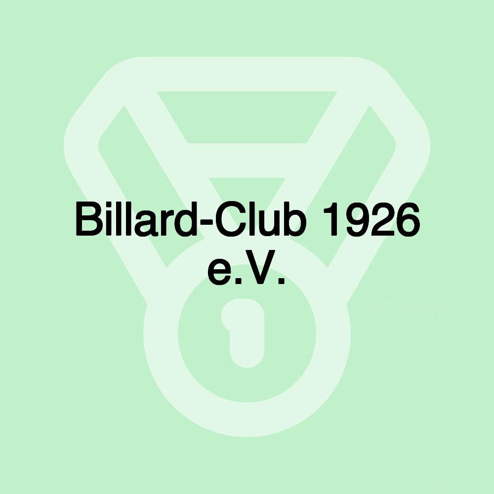 Billard-Club 1926 e.V.