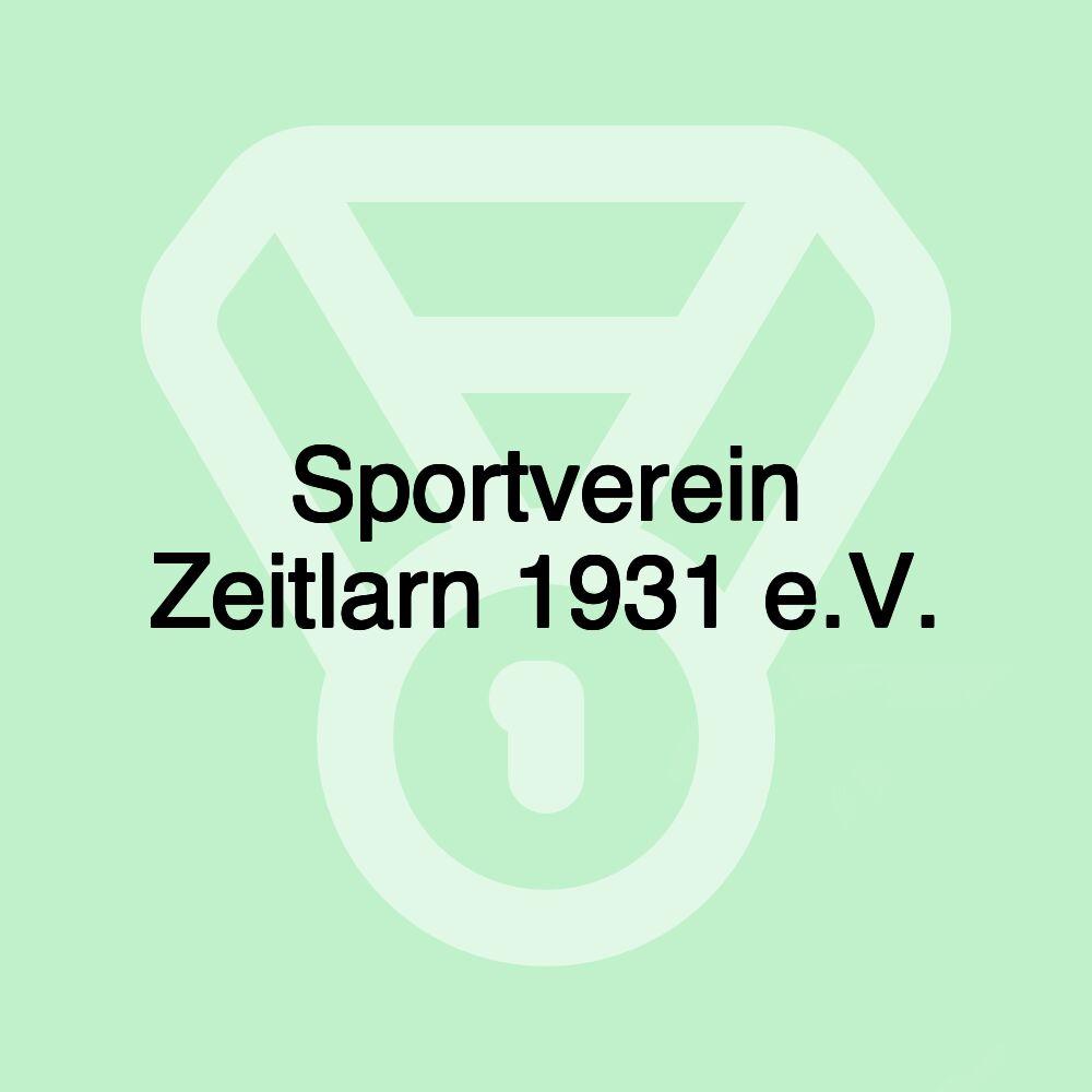 Sportverein Zeitlarn 1931 e.V. Sportverein Zeitlarn 1931 e.V.