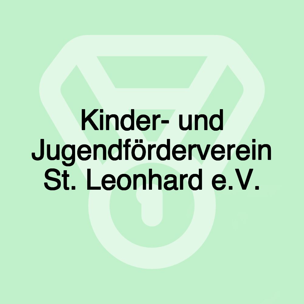 Kinder- und Jugendförderverein St. Leonhard e.V.