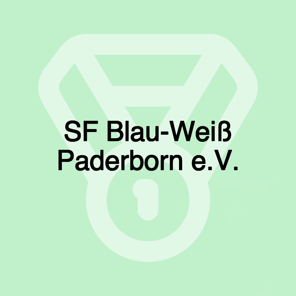 SF Blau-Weiß Paderborn e.V. SF Blau-Weiß Paderborn e.V.