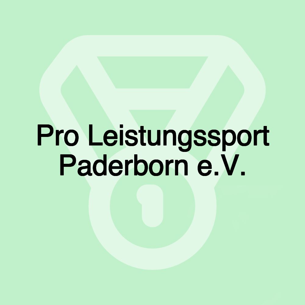 Pro Leistungssport Paderborn e.V.