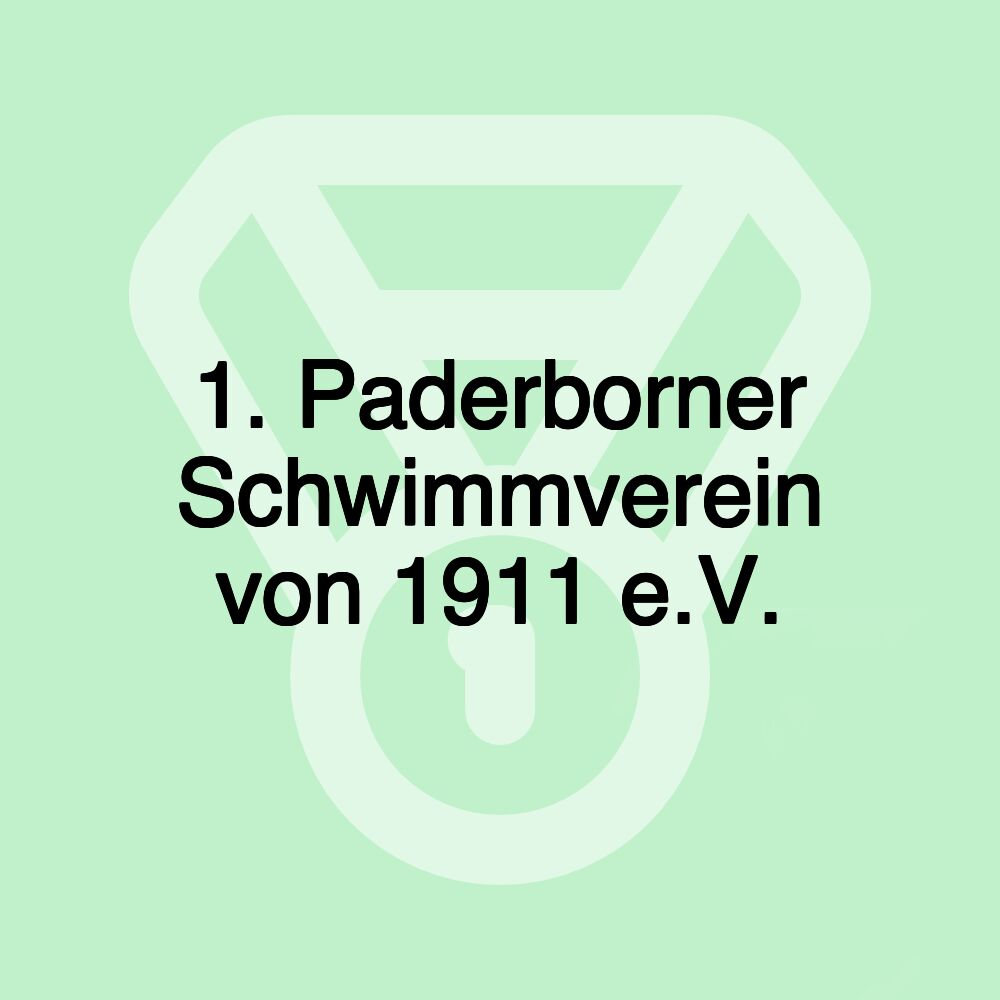 1. Paderborner Schwimmverein von 1911 e.V.