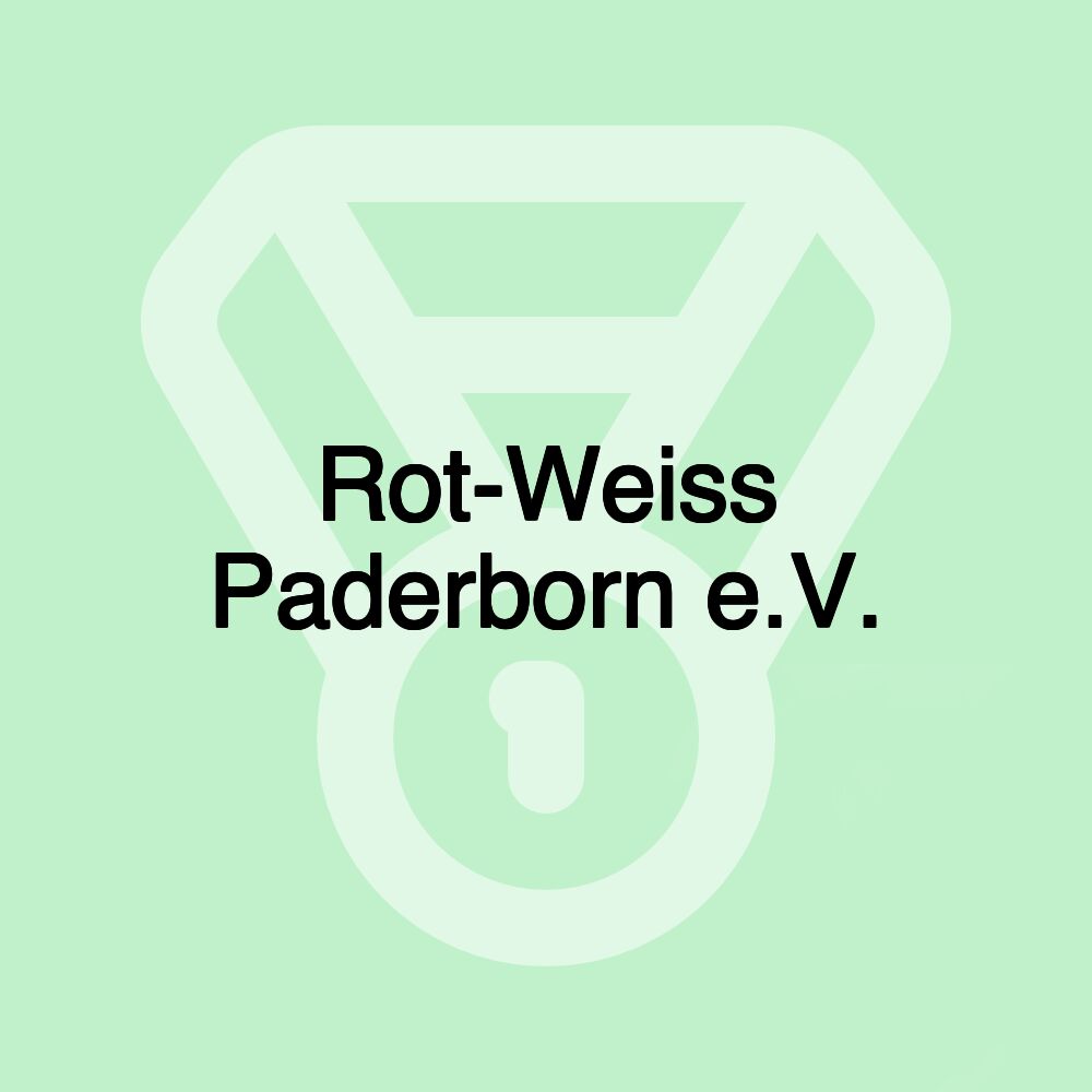 Rot-Weiss Paderborn e.V. Rot-Weiss Paderborn e.V.