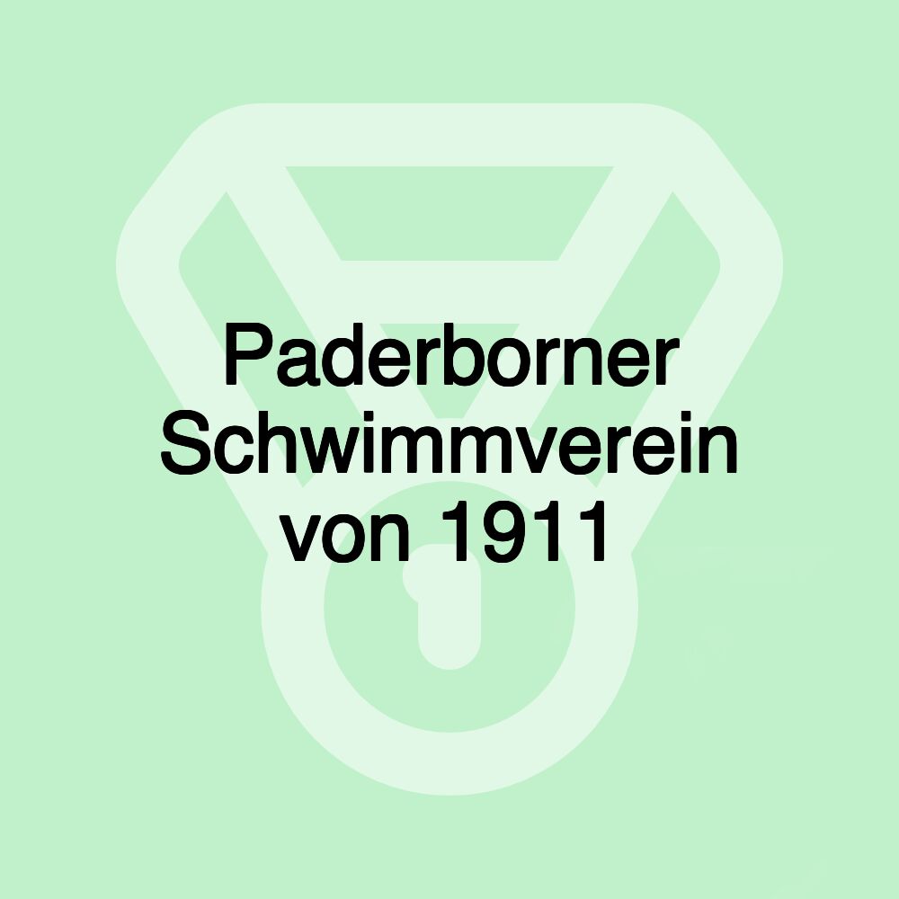 Paderborner Schwimmverein von 1911 Paderborner Schwimmverein von 1911