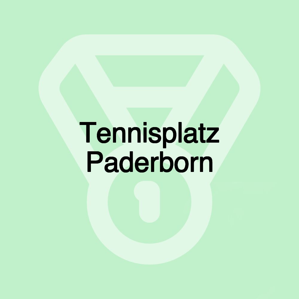 Tennisplatz Paderborn
