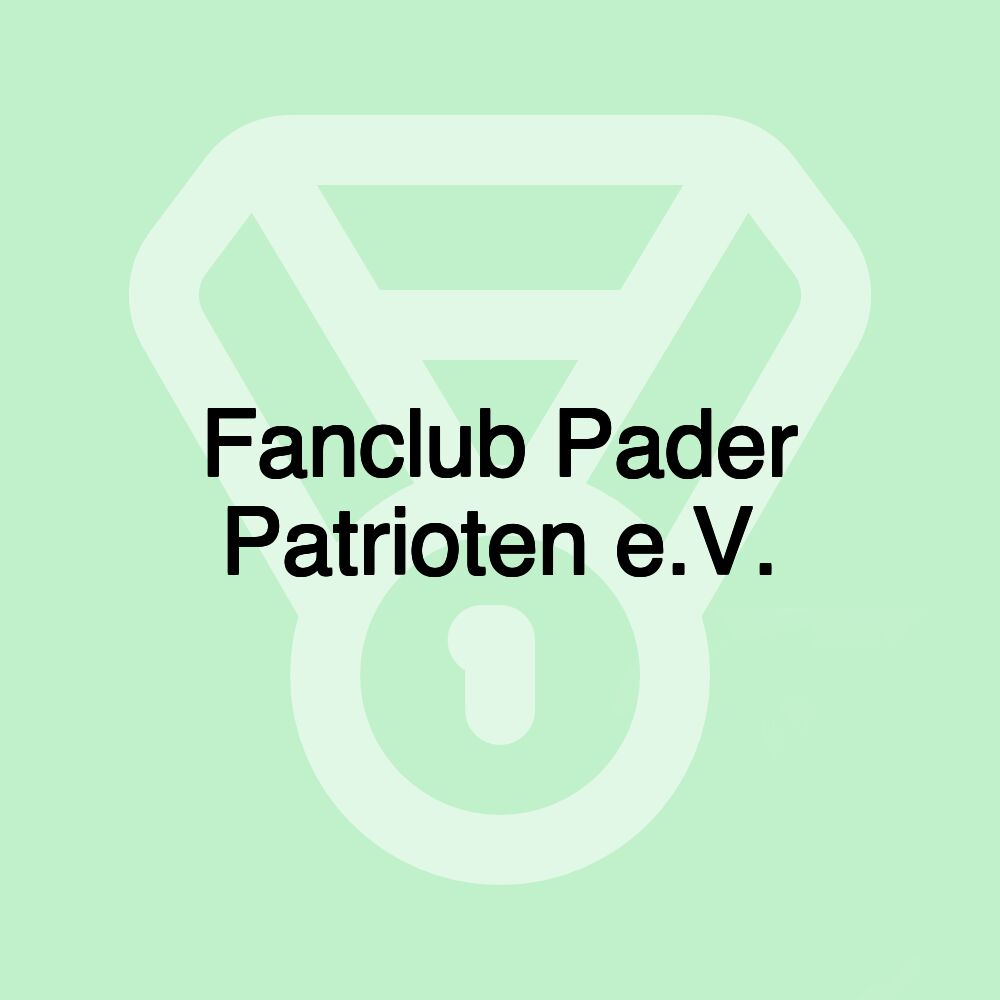 Fanclub Pader Patrioten e.V. Fanclub Pader Patrioten e.V.