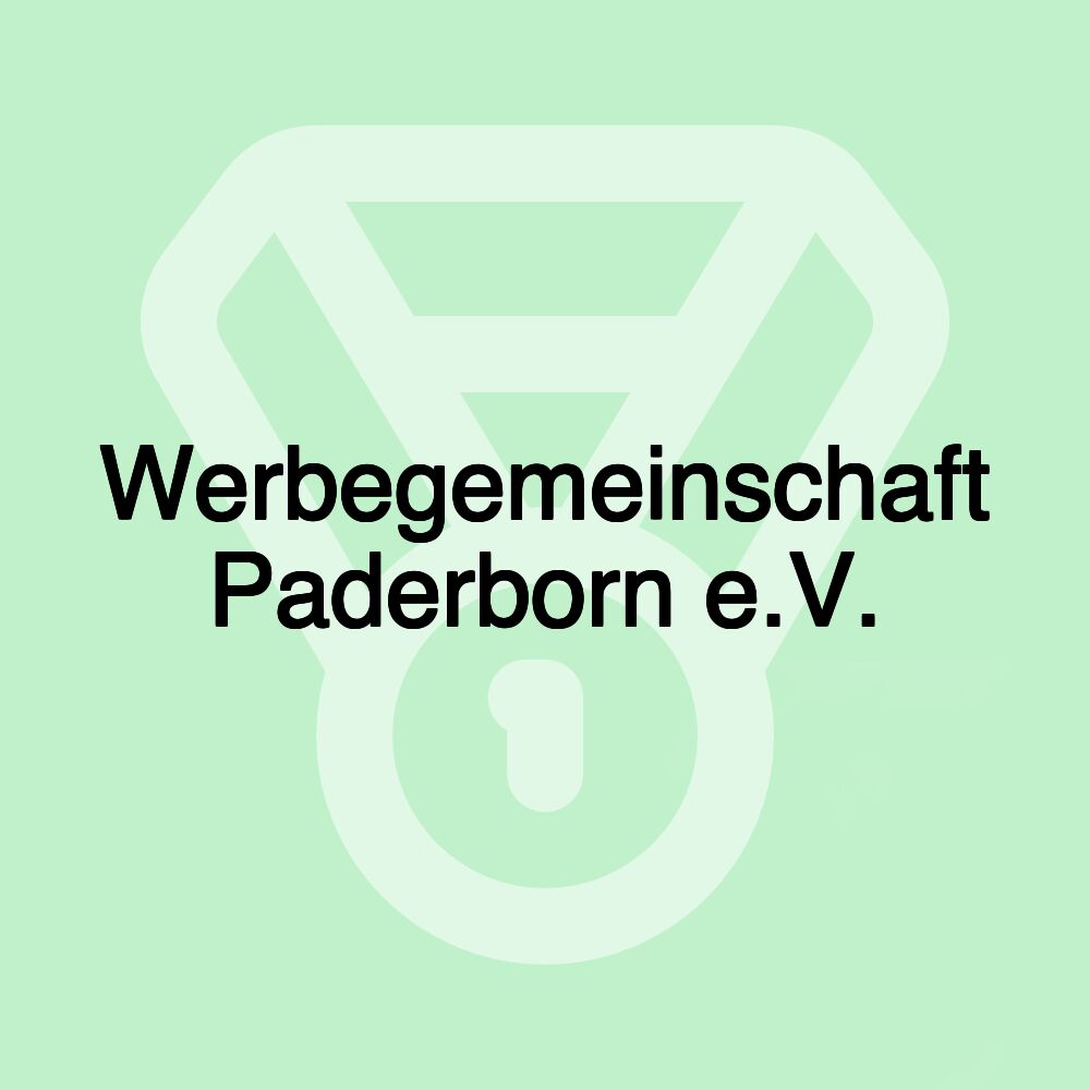Werbegemeinschaft Paderborn e.V.