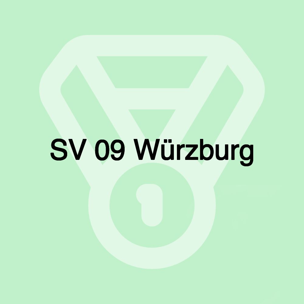 SV 09 Würzburg SV 09 Würzburg