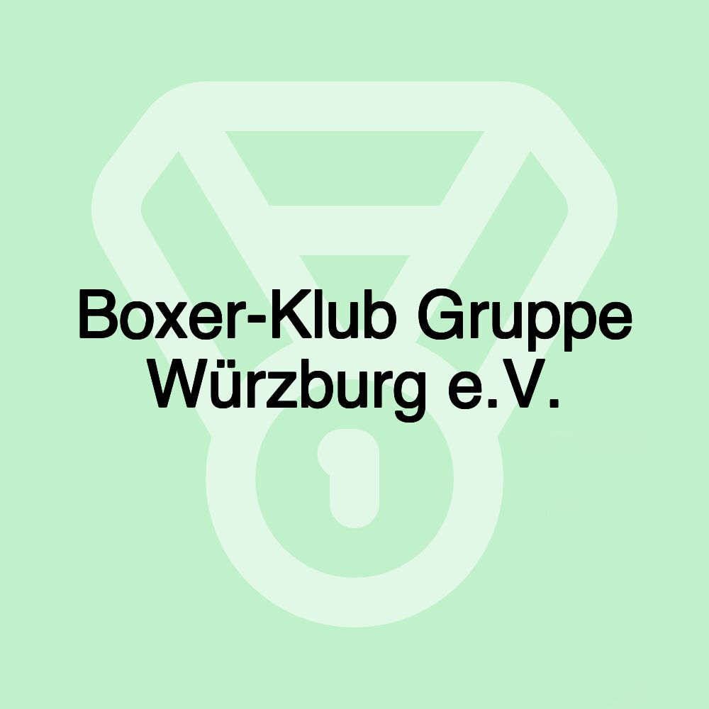 Boxer-Klub Gruppe Würzburg e.V.