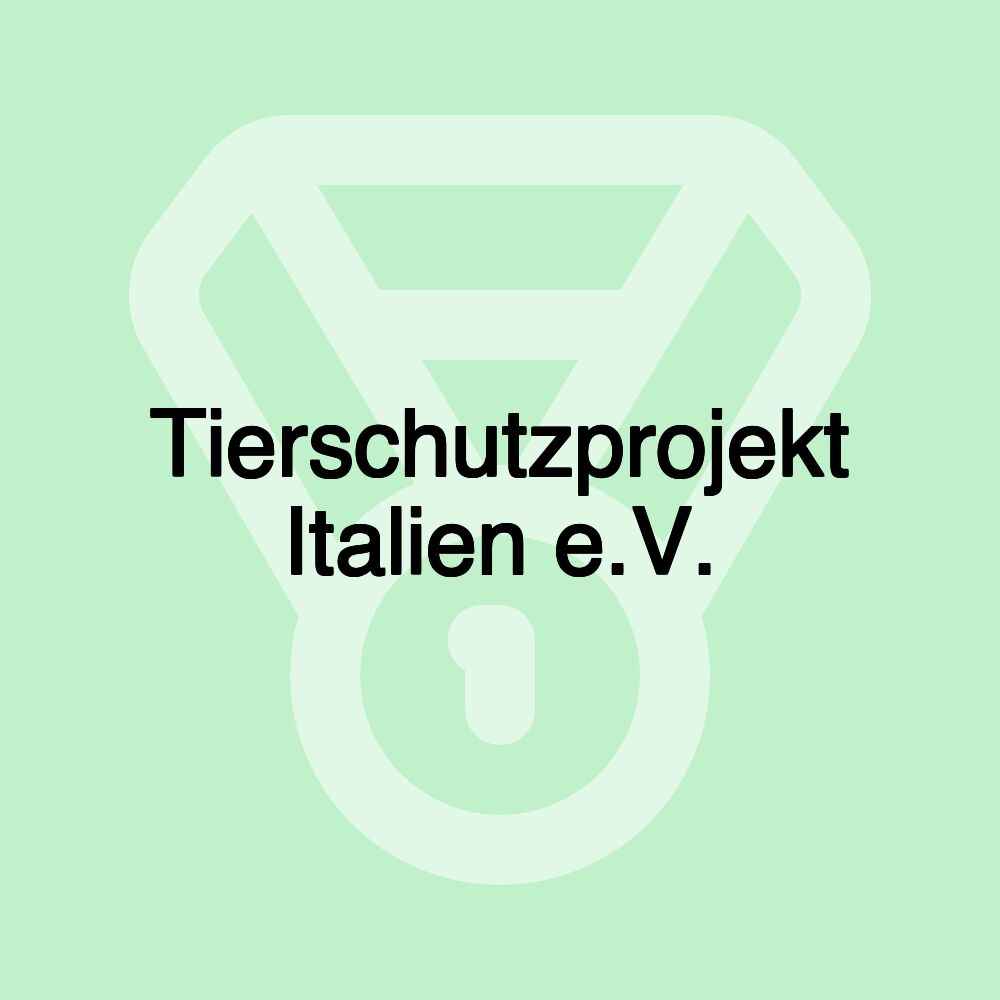 Tierschutzprojekt Italien e.V.