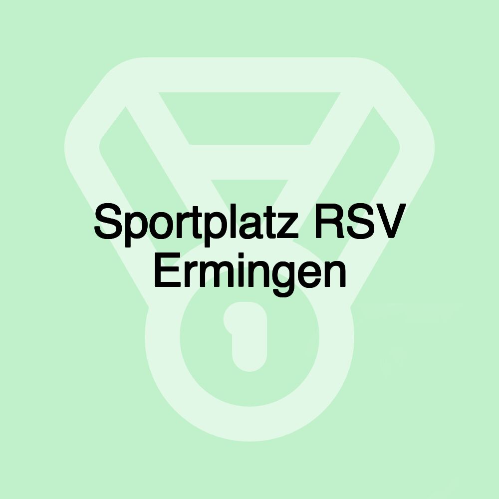 Sportplatz RSV Ermingen Sportplatz RSV Ermingen