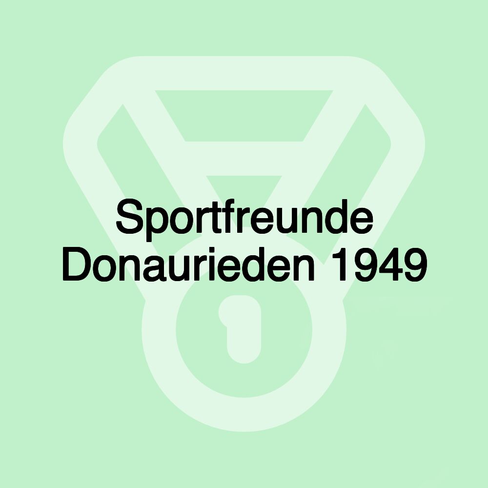Sportfreunde Donaurieden 1949