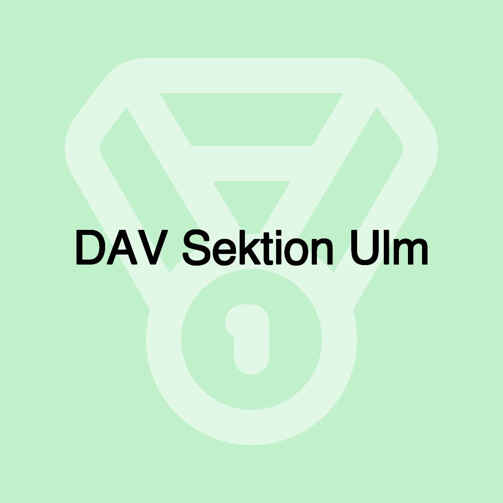 DAV Sektion Ulm