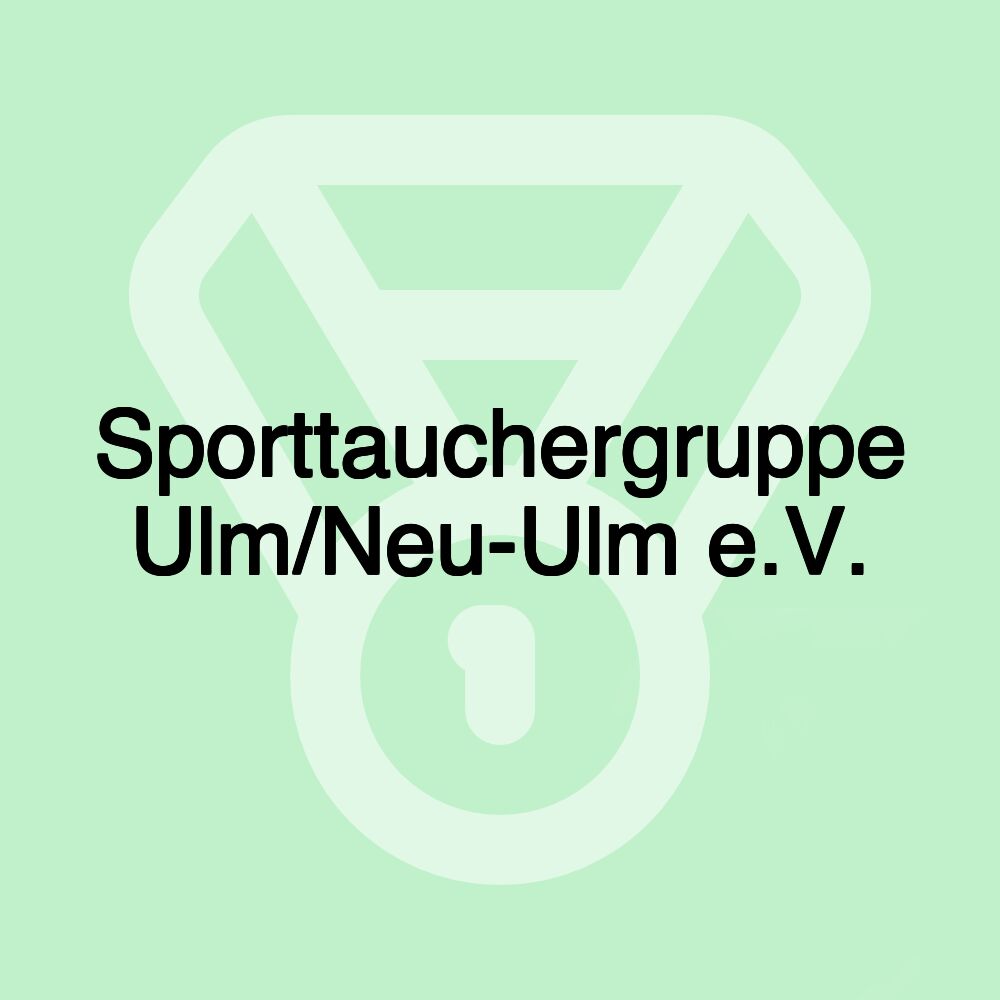 Sporttauchergruppe Ulm/Neu-Ulm e.V. Sporttauchergruppe Ulm/Neu-Ulm e.V.