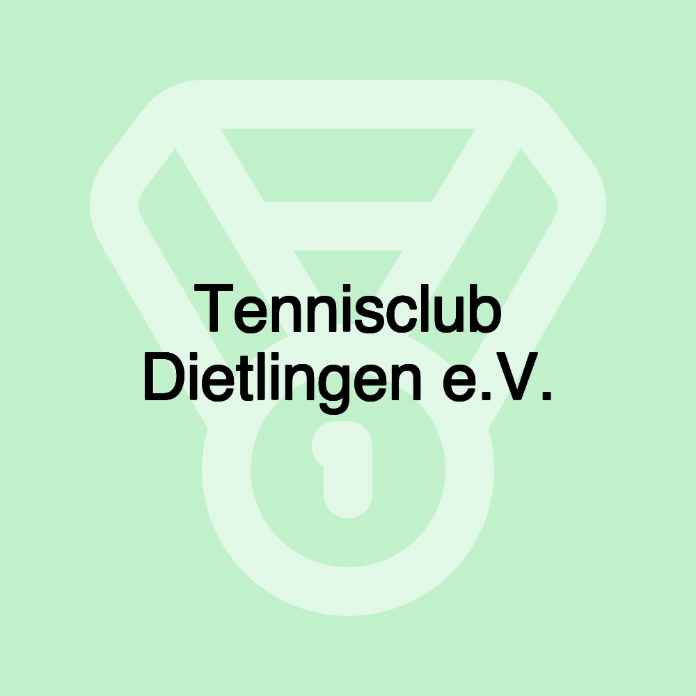 Tennisclub Dietlingen e.V. Tennisclub Dietlingen e.V.