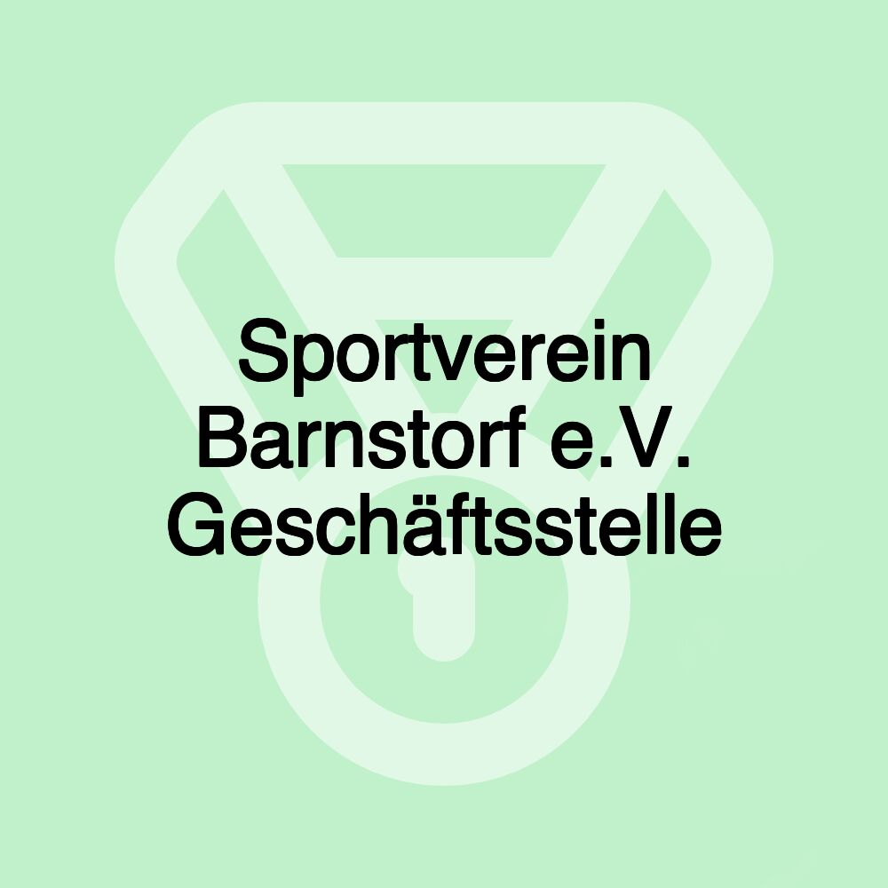 Sportverein Barnstorf e.V. Geschäftsstelle Sportverein Barnstorf e.V. Geschäftsstelle