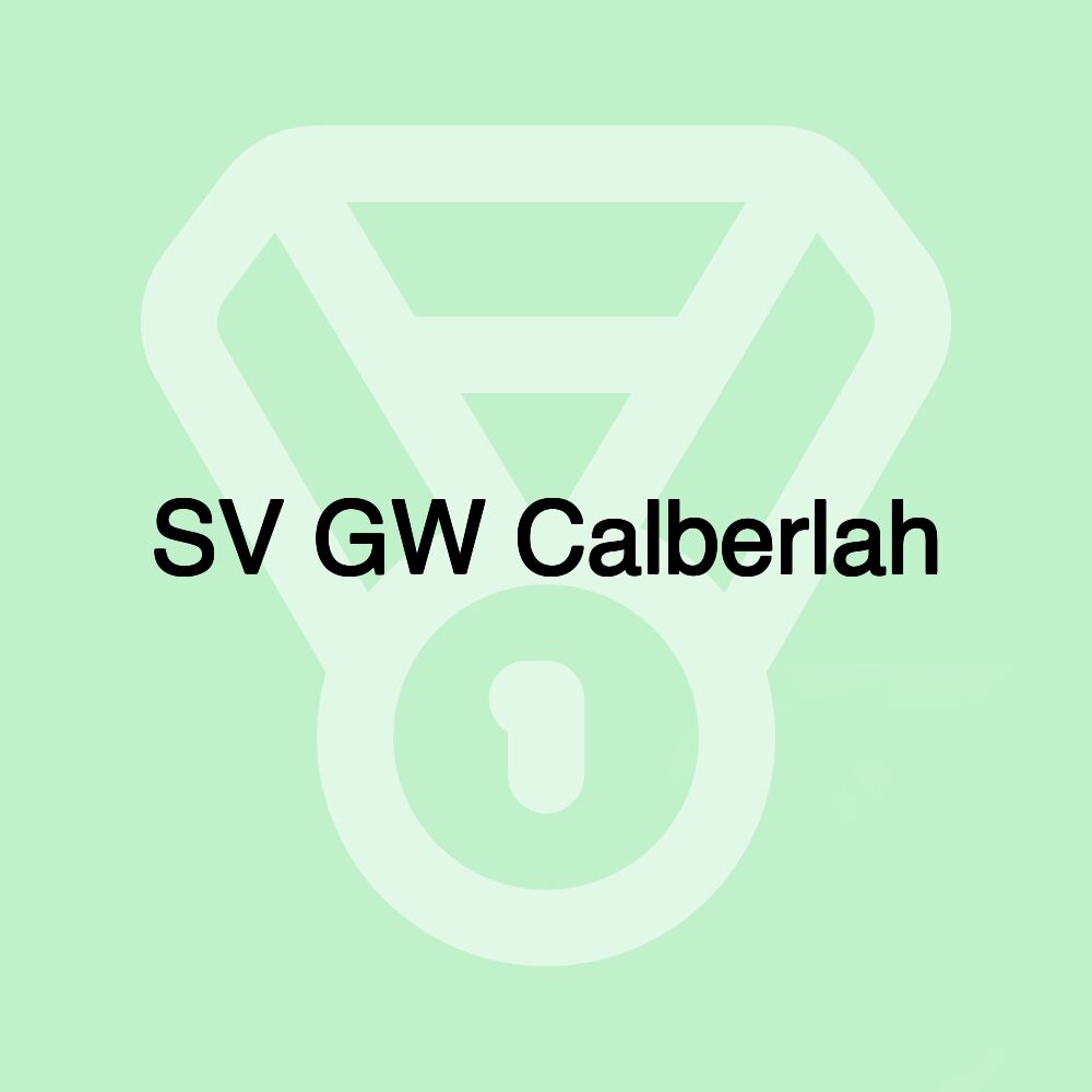 SV GW Calberlah SV GW Calberlah