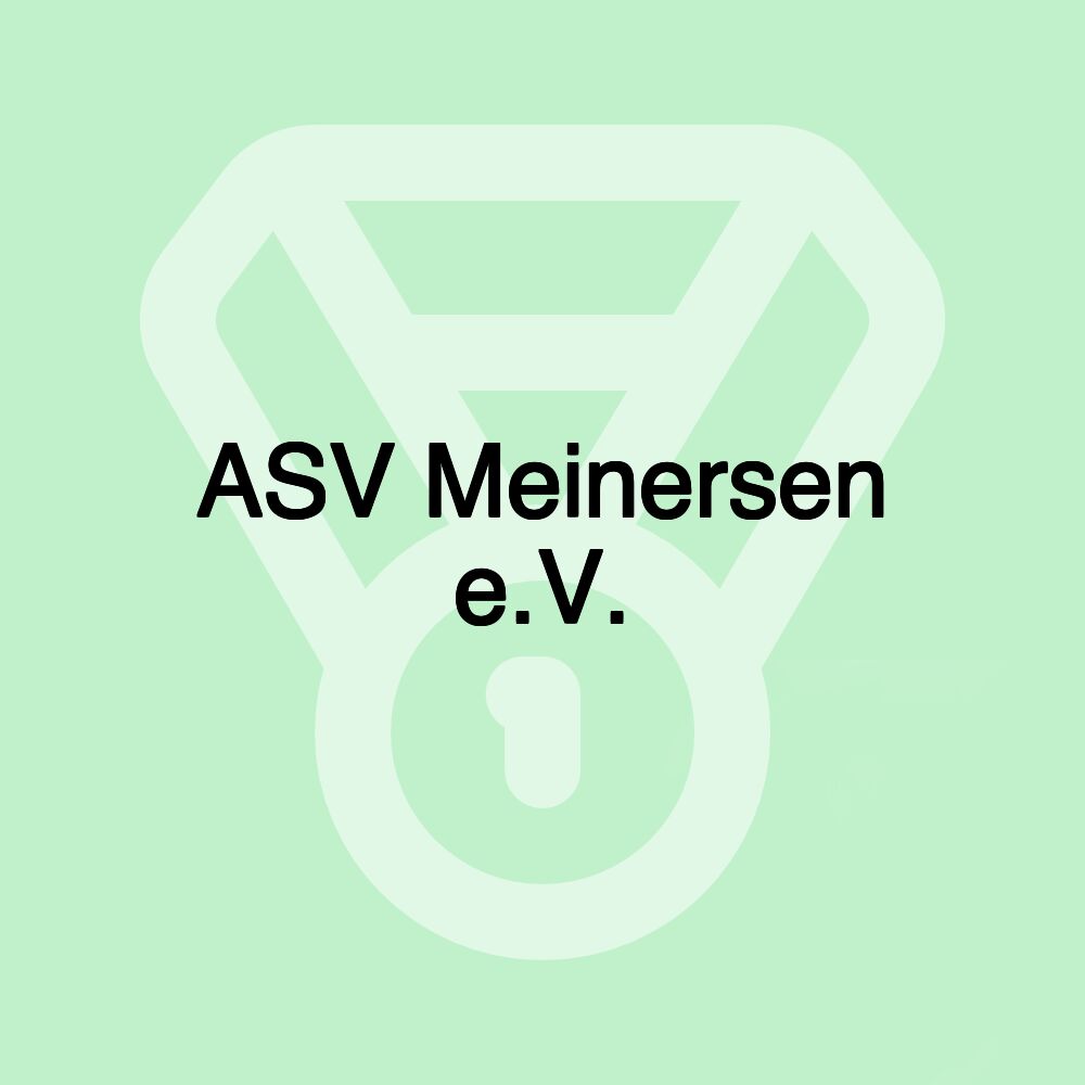 ASV Meinersen e.V. ASV Meinersen e.V.