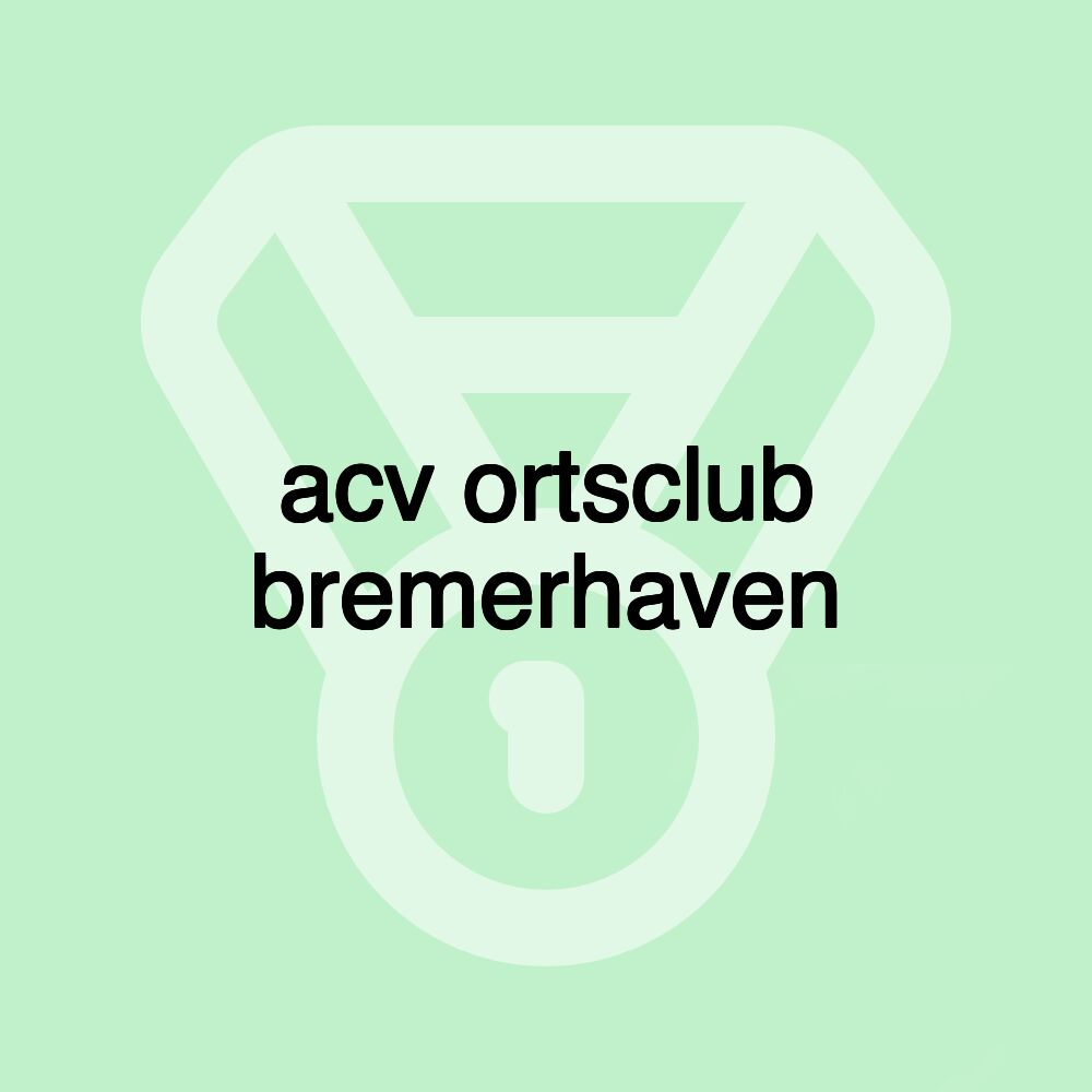 acv ortsclub bremerhaven