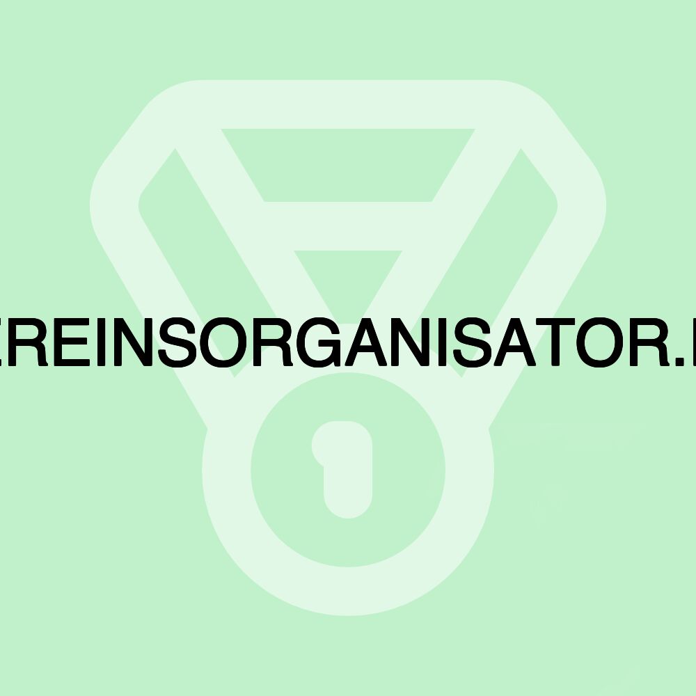 VEREINSORGANISATOR.DE VEREINSORGANISATOR.DE