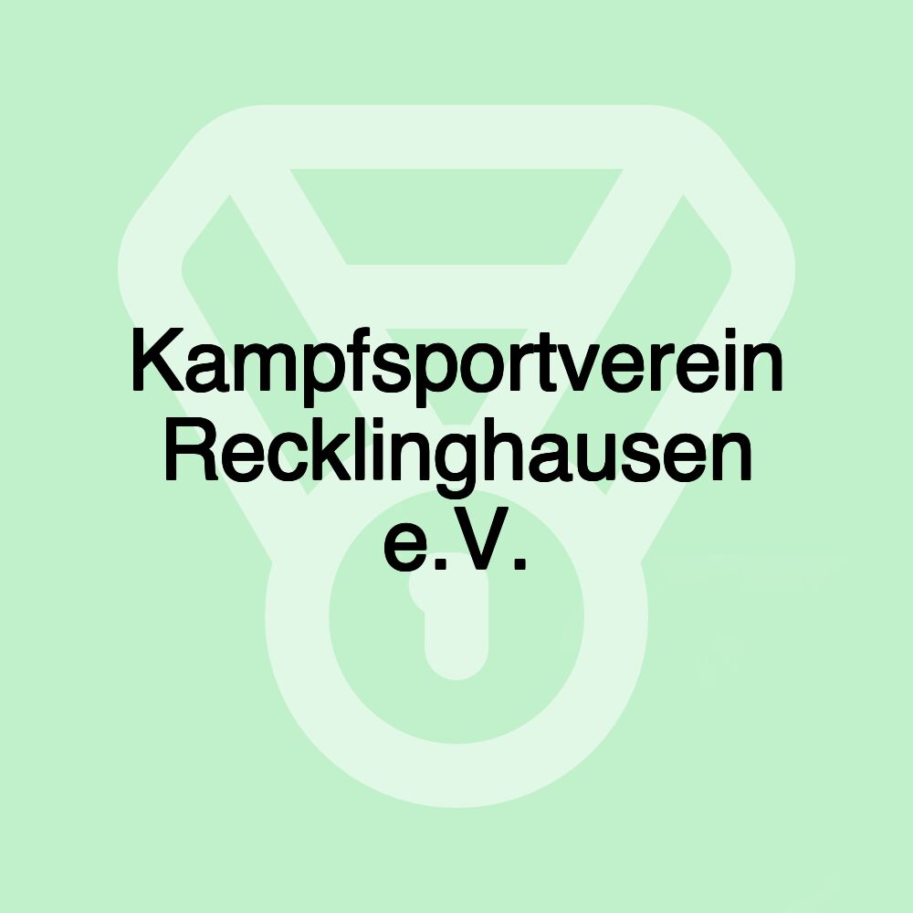 Kampfsportverein Recklinghausen e.V.