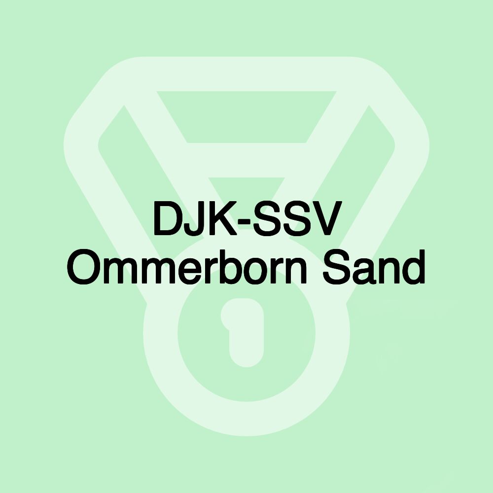 DJK-SSV Ommerborn Sand DJK-SSV Ommerborn Sand
