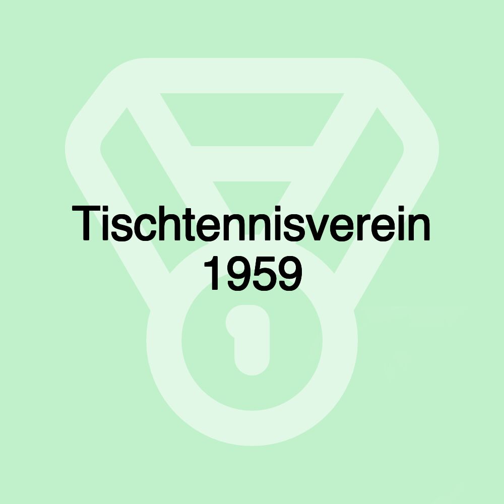Tischtennisverein 1959