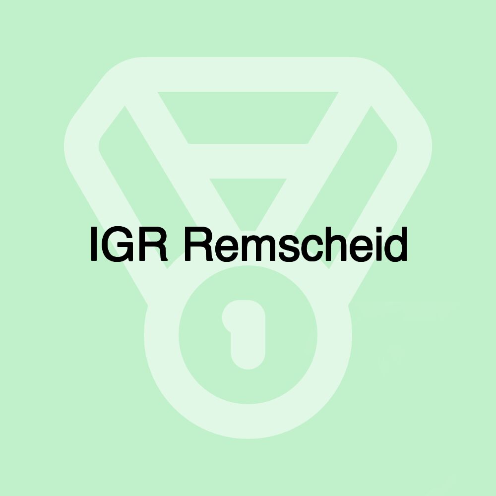 IGR Remscheid IGR Remscheid