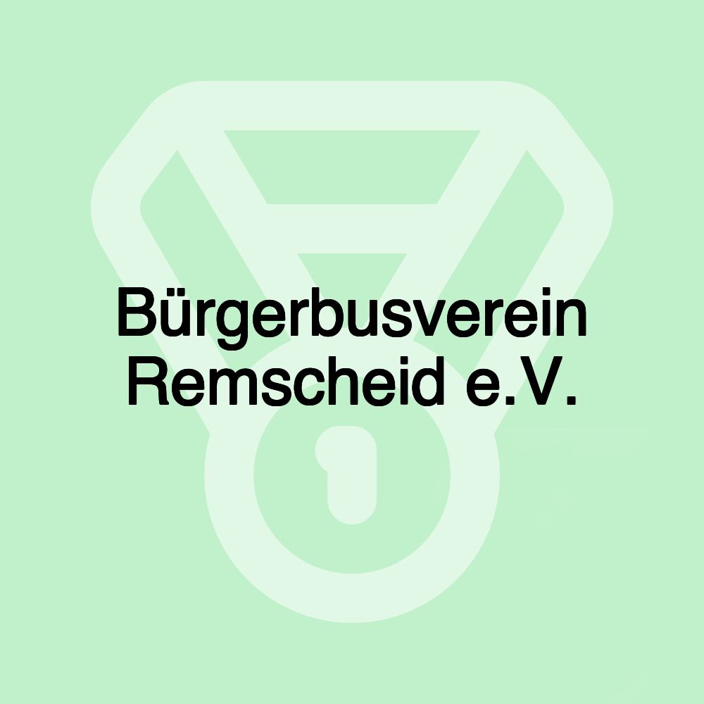 Bürgerbusverein Remscheid e.V.