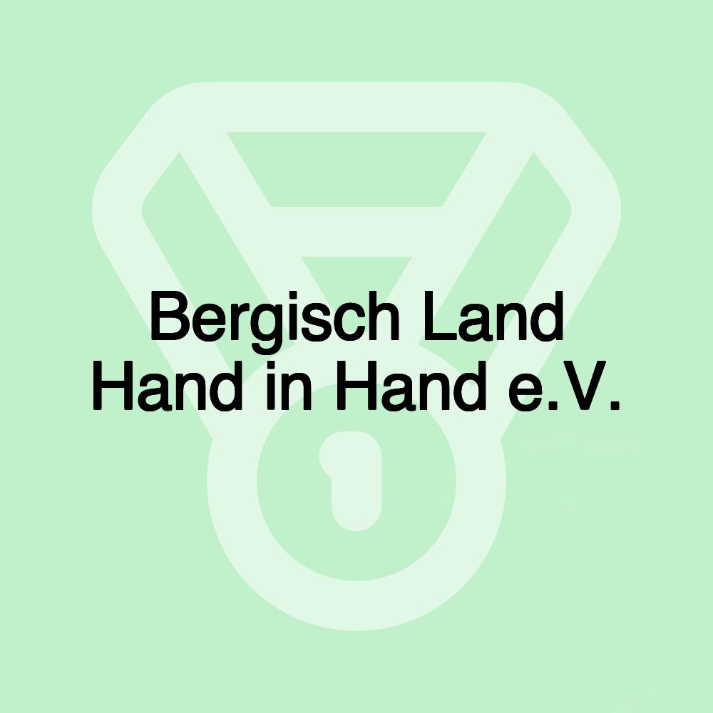 Bergisch Land Hand in Hand e.V.