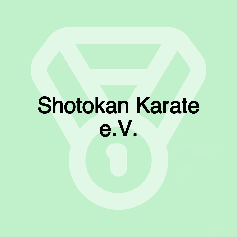 Shotokan Karate e.V.