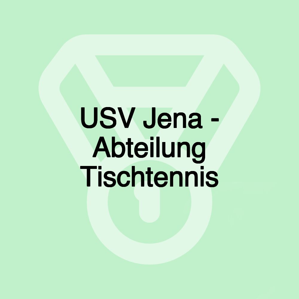 USV Jena - Abteilung Tischtennis