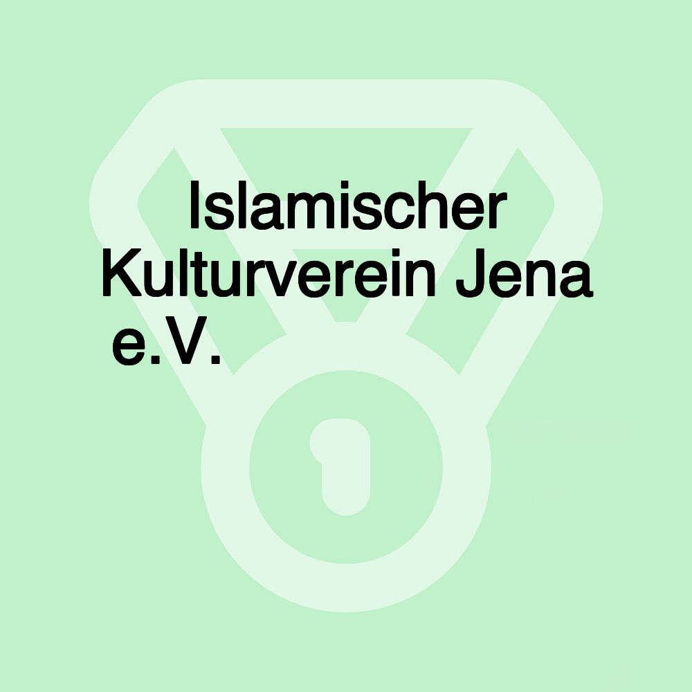 Islamischer Kulturverein Jena e.V. مسجد محمد رسول الله صلى الله عليه وسلم