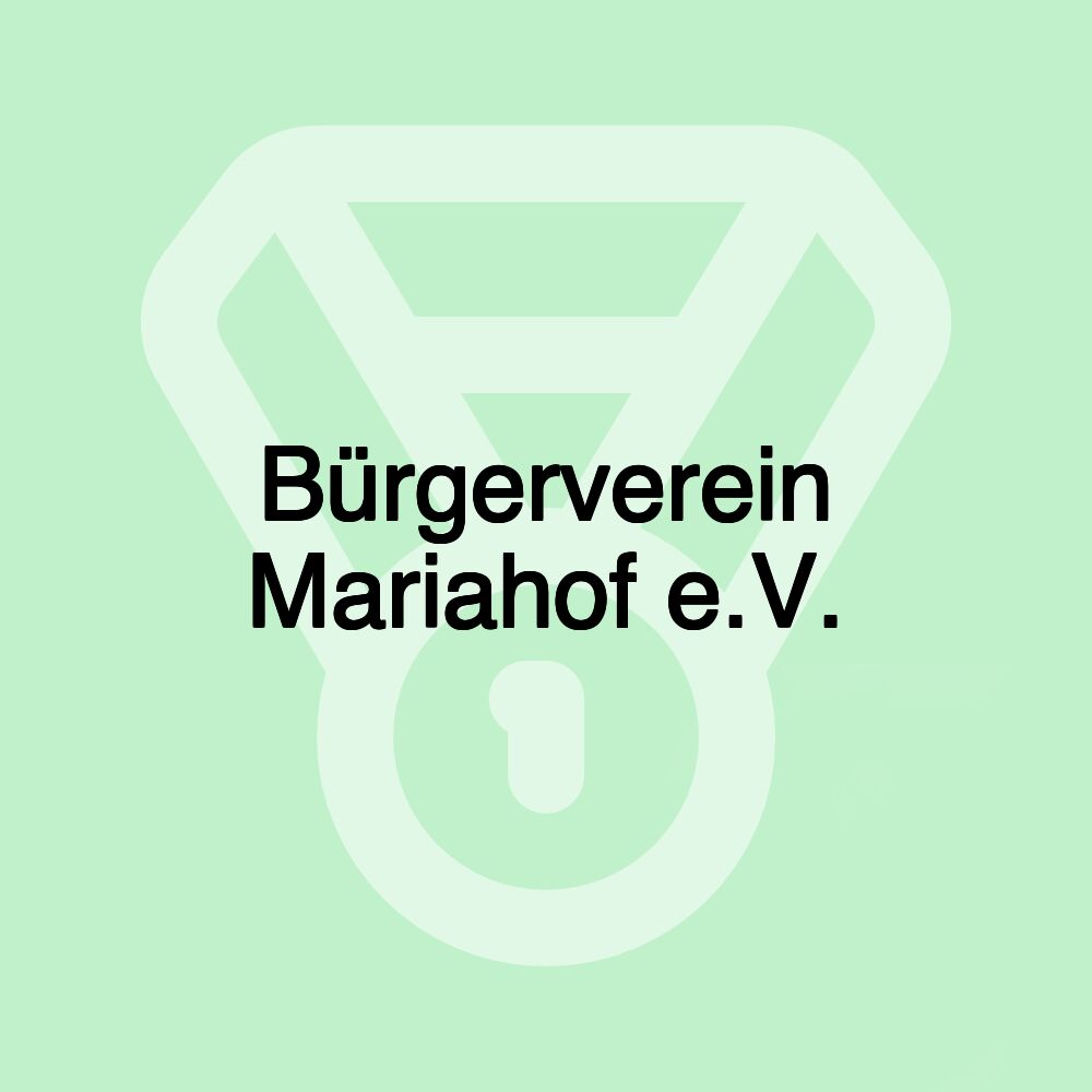 Bürgerverein Mariahof e.V.