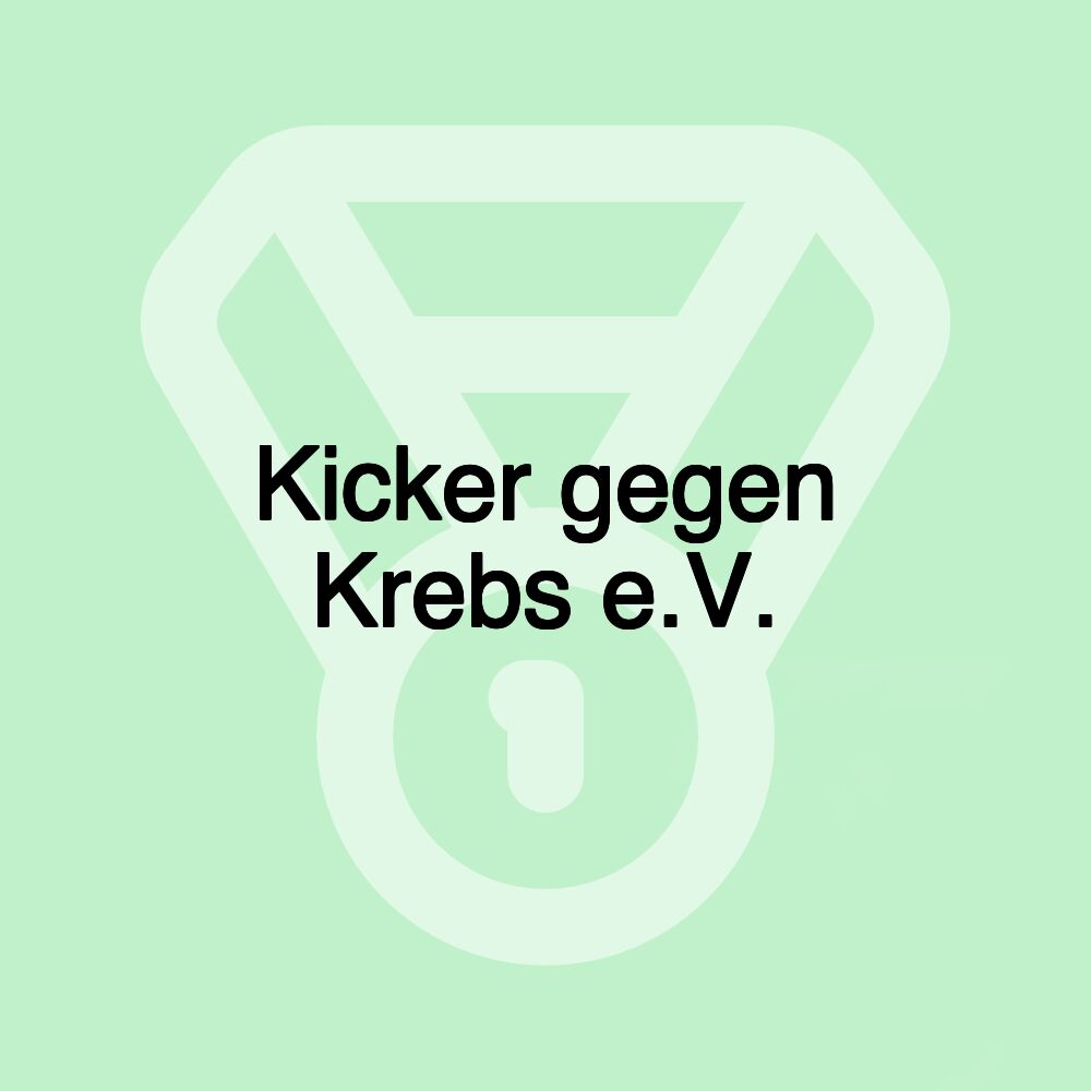 Kicker gegen Krebs e.V. Kicker gegen Krebs e.V.