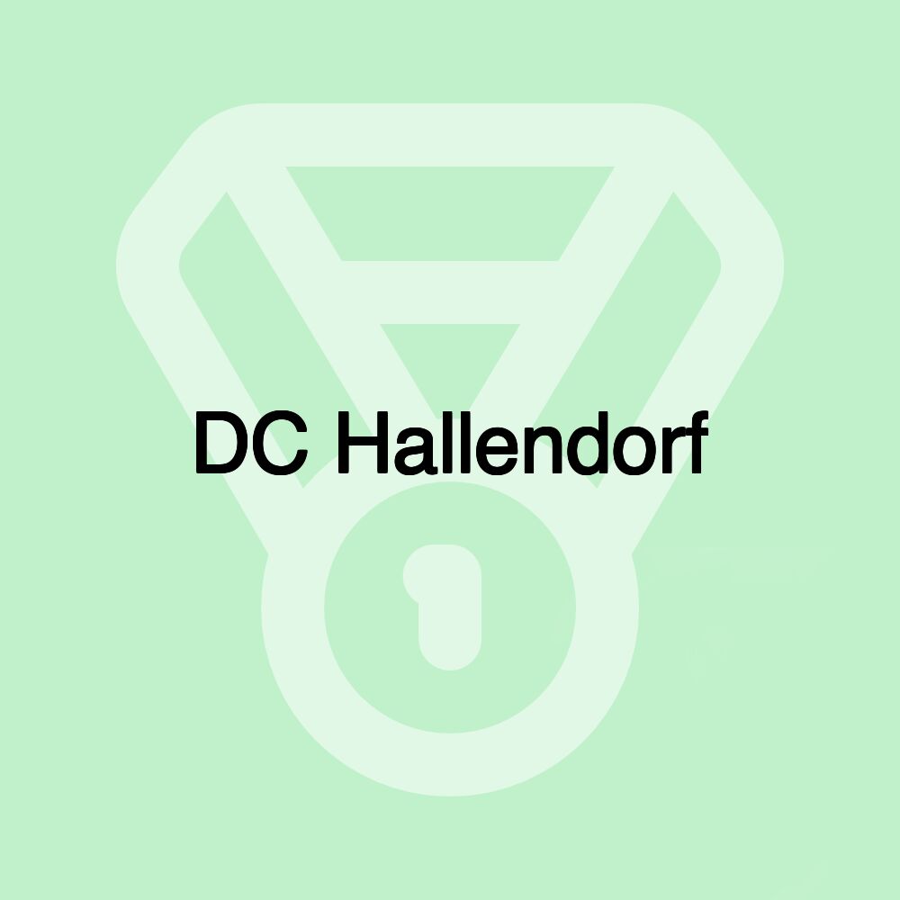 DC Hallendorf DC Hallendorf