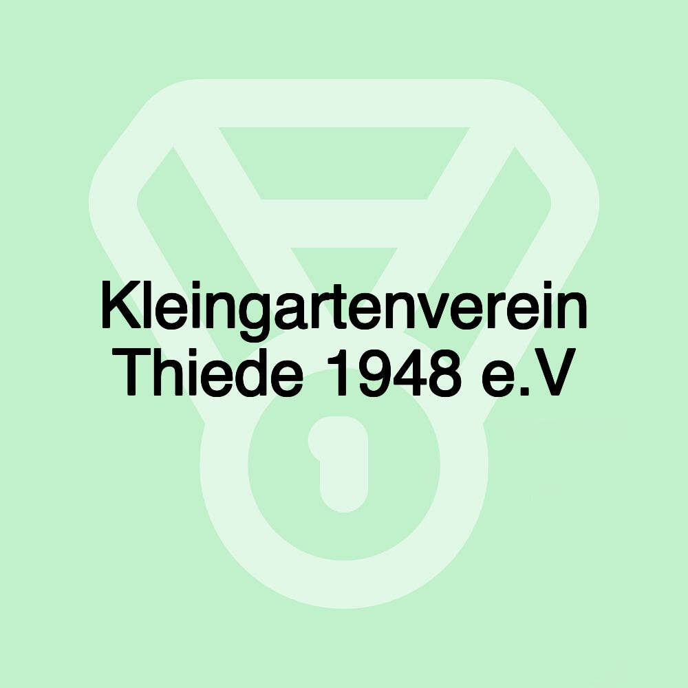 Kleingartenverein Thiede 1948 e.V