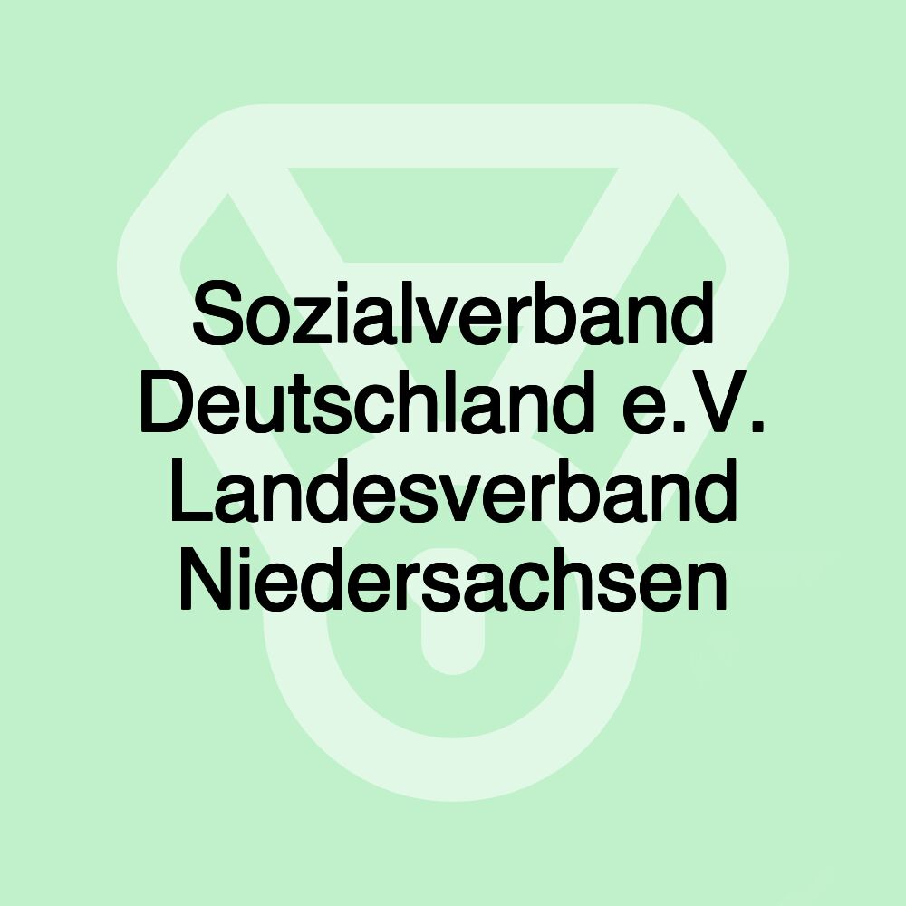 Sozialverband Deutschland e.V. Landesverband Niedersachsen