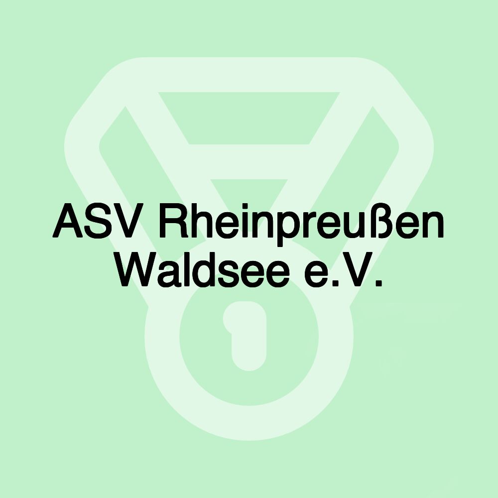 ASV Rheinpreußen Waldsee e.V.