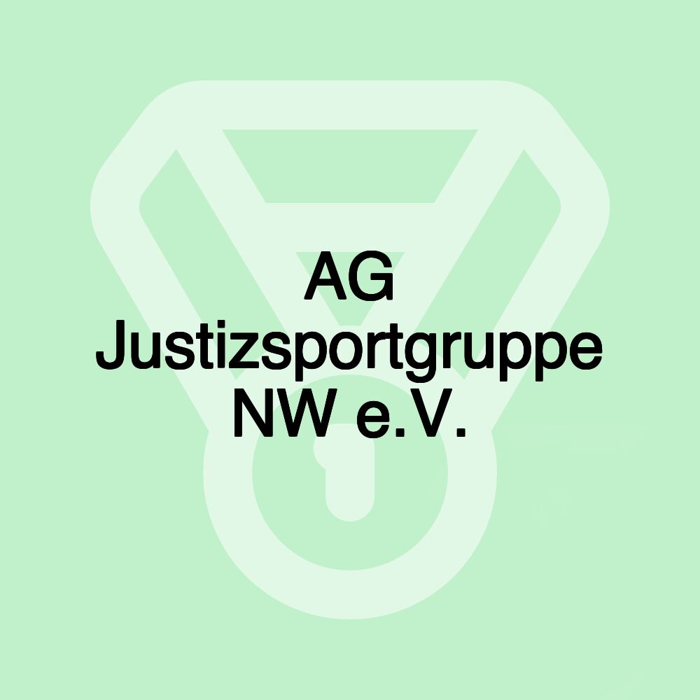 AG Justizsportgruppe NW e.V. AG Justizsportgruppe NW e.V.
