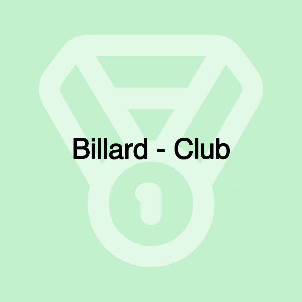 Billard - Club Billard - Club