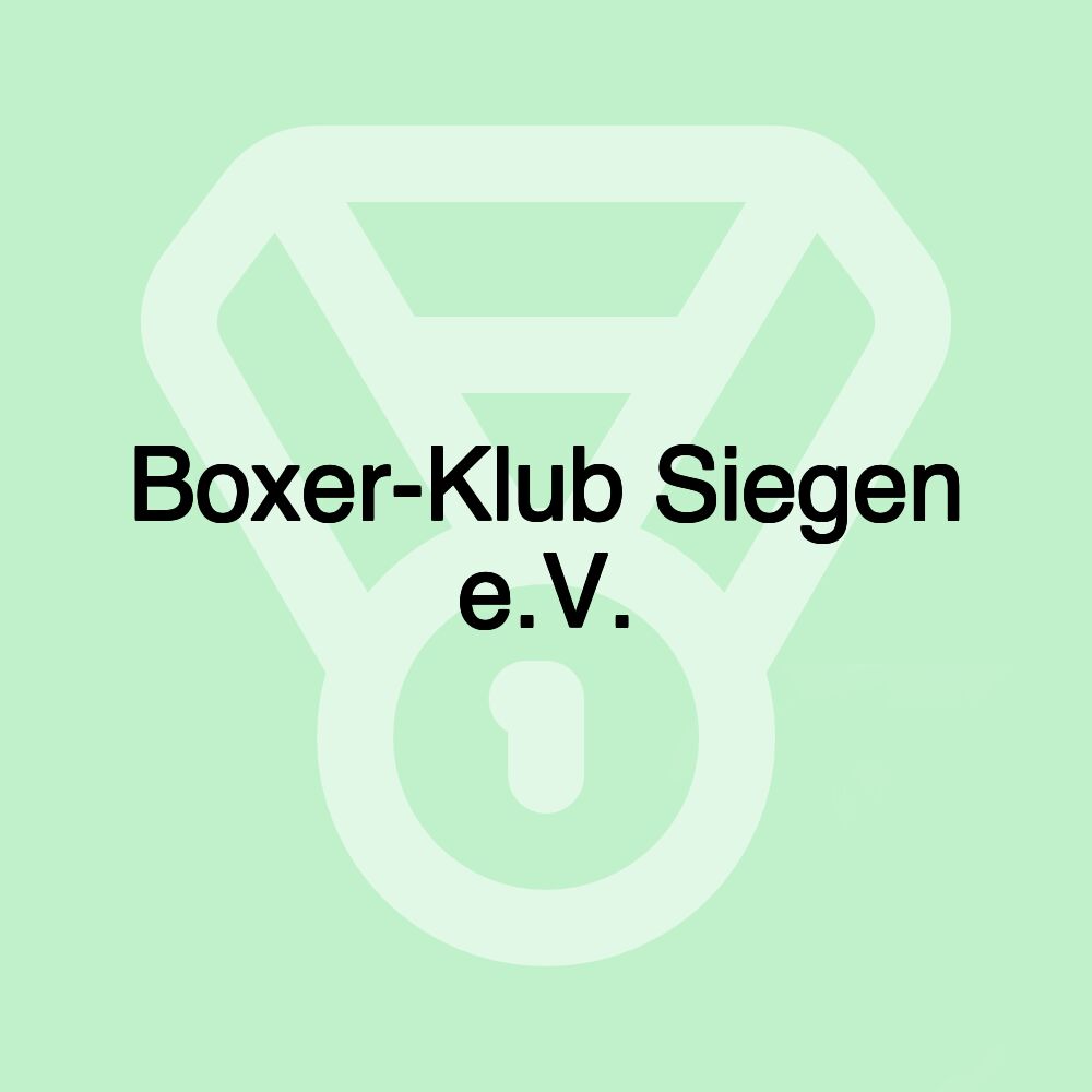 Boxer-Klub Siegen e.V.